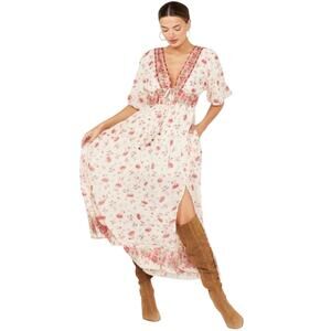 FREE PEOPLE Lysette Maxi Dress Size Large New with Tag MSRP $168